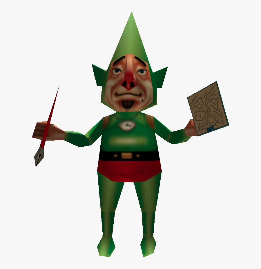 Tingle Majora"s Mask Clipart , Png Download - Tingle Zelda Majora's Mask, Transparent Clipart