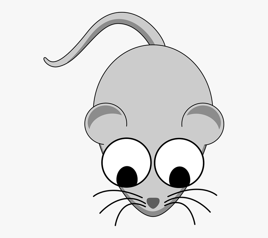 Mouse, Rodent, Animal, Small, Pet, Cute, Cartoon, Comic - Cartoon Mouse Transparent Background, Transparent Clipart