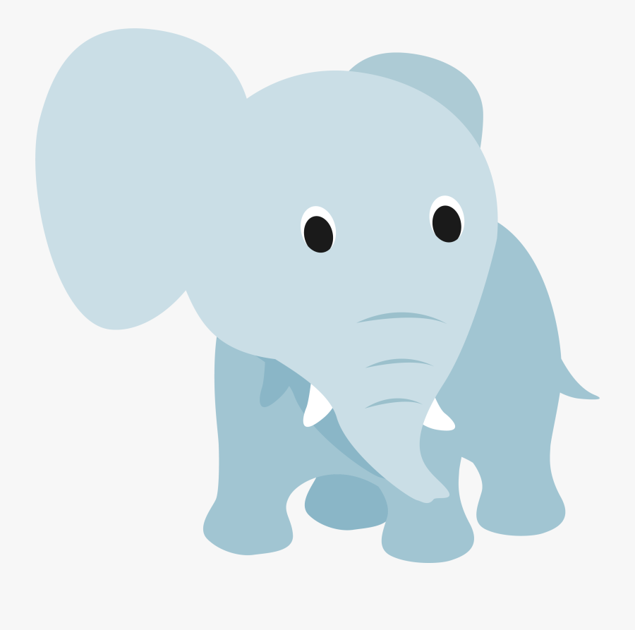 Elephant Wheres Ellie Sculpture Child Cutout Animation - Indian Elephant, Transparent Clipart