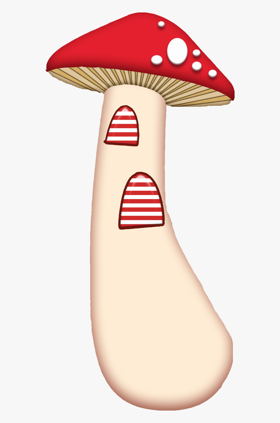Mushroom Clipart Sweet Home - Clip Art, Transparent Clipart