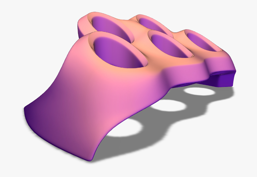Pencil Holder Made In Proper Dimensions For 3d Printing, Transparent Clipart