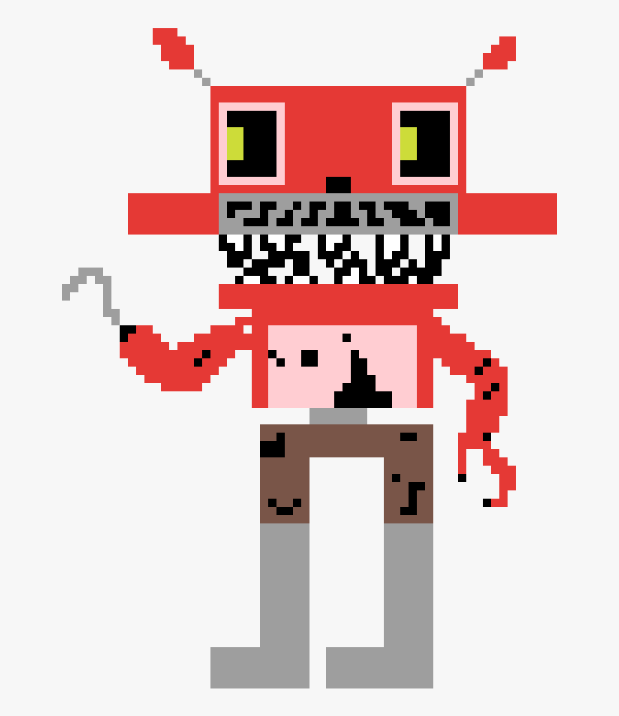 Nightmare Foxy - Cartoon - Cartoon, Transparent Clipart