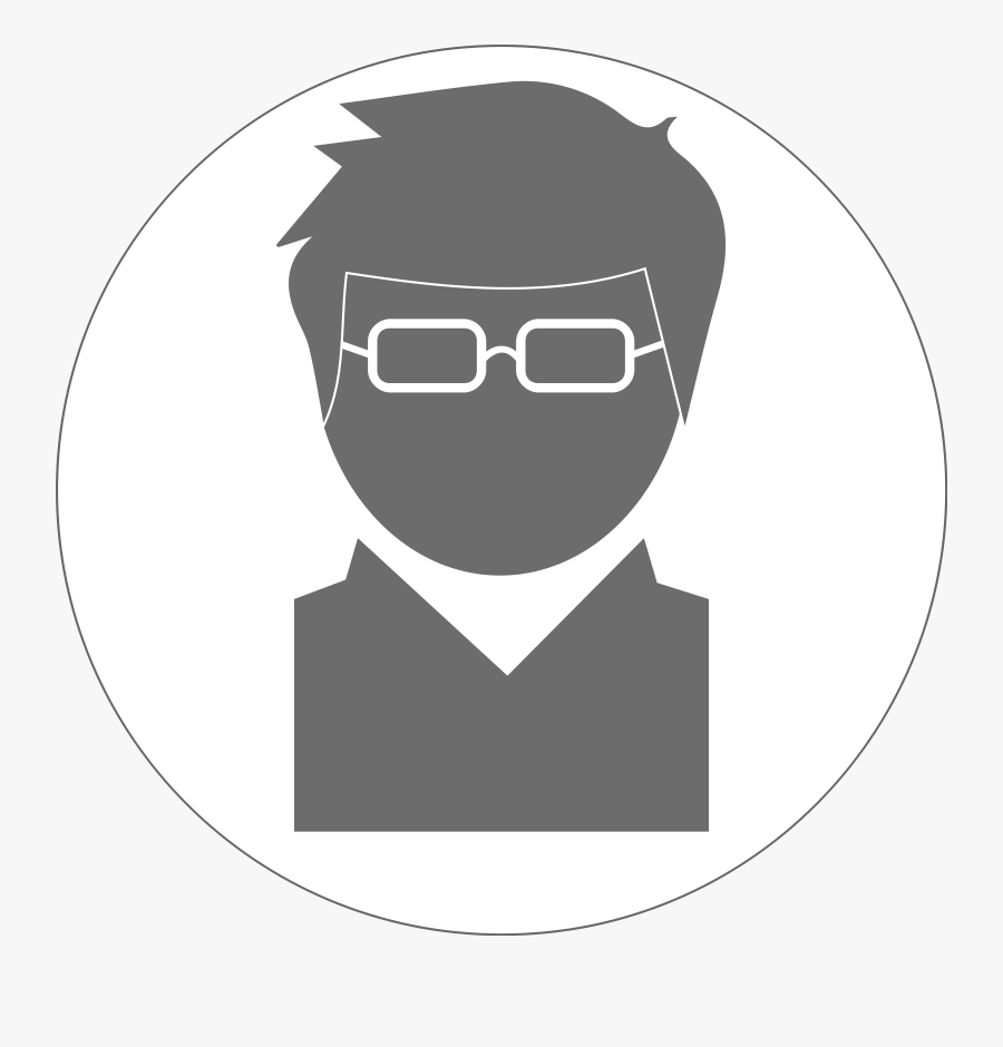 Icon Engineer Grey On - Engineer Png Black And White, Transparent Clipart