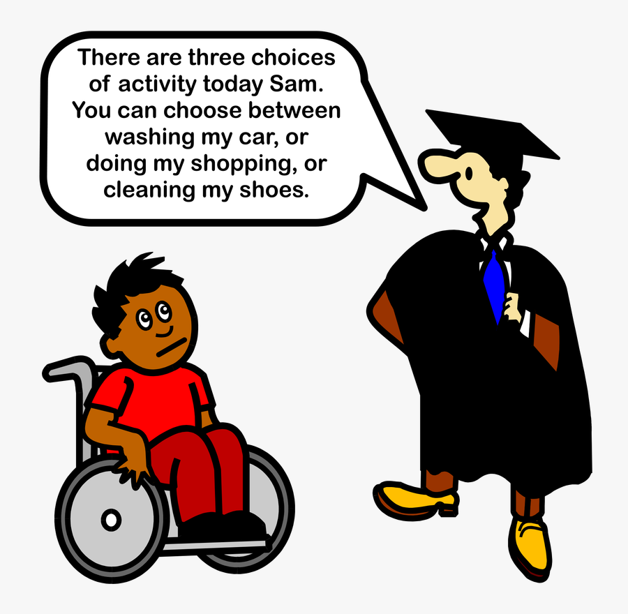 Picture - Cartoon Inclusive Education, Transparent Clipart