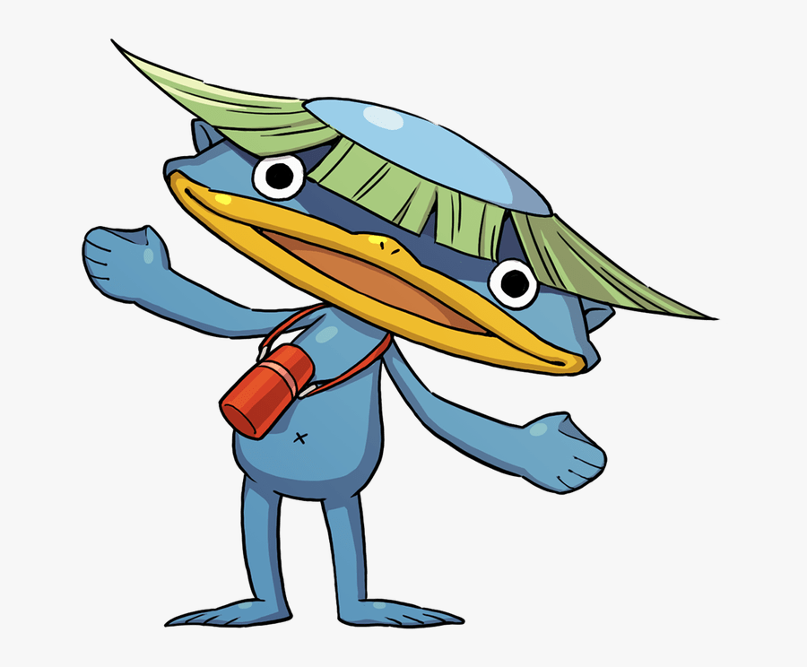 Yo Kai Watch Kappa, Transparent Clipart