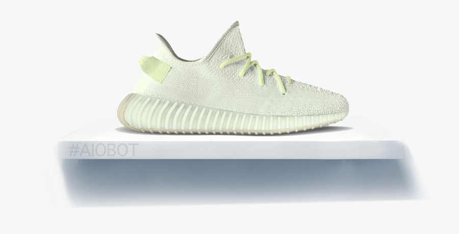 White,footwear,nike Shoe,outdoor Shoe,beige,athletic - Yeezy Boost 350 V2 Butter Butter, Transparent Clipart