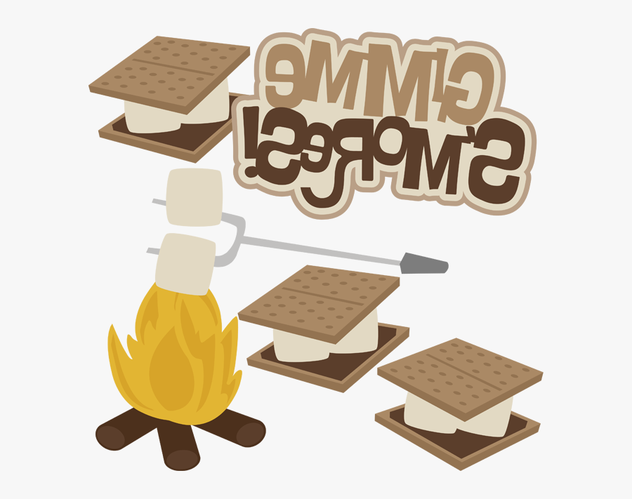 All About Marshmellow Smore - Chocolate, Transparent Clipart