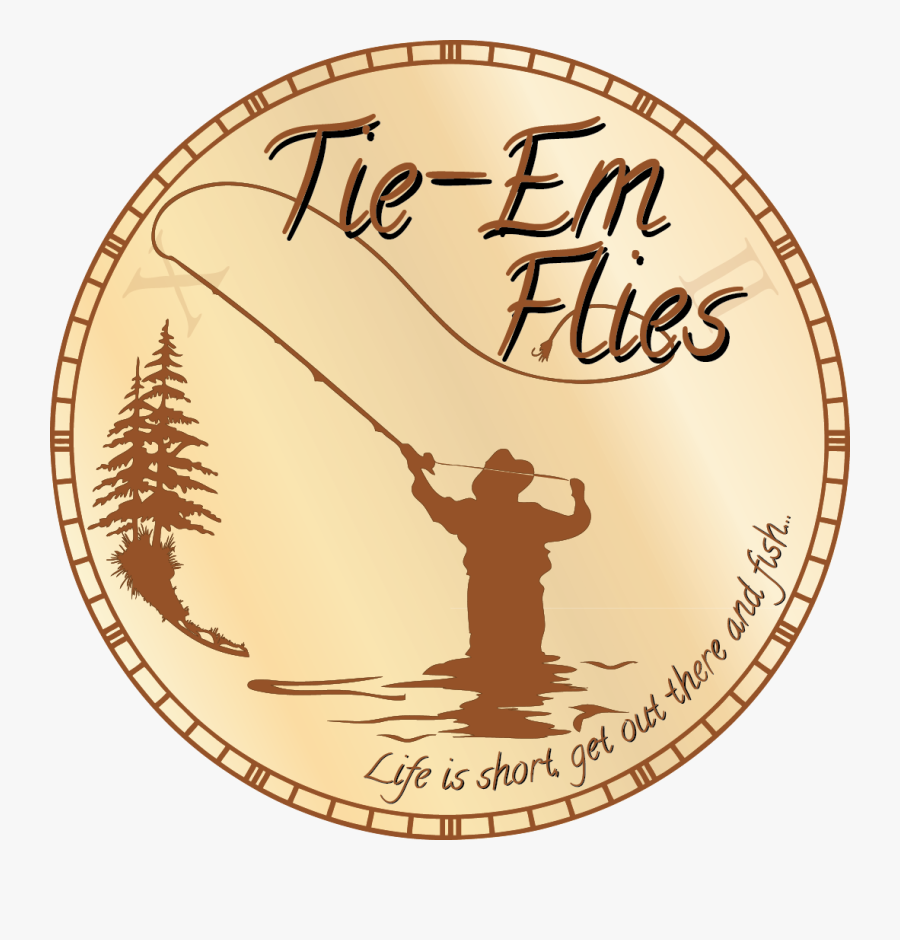 Fly Fishing Stickers, Transparent Clipart