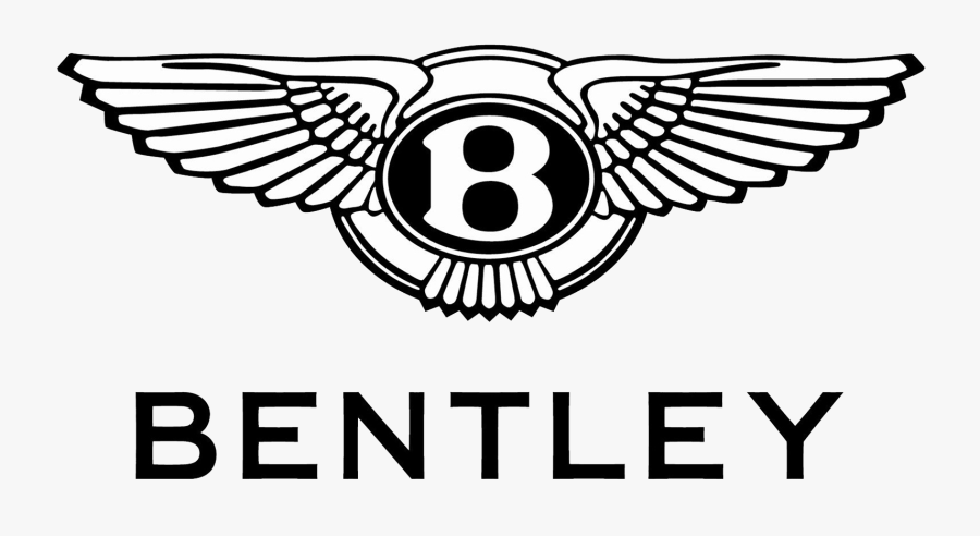 Bentley Logo, Transparent Clipart