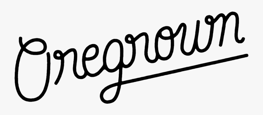 Oregrown Logo, Transparent Clipart