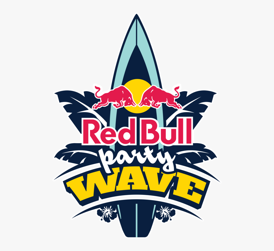 Red Bull Party, Transparent Clipart