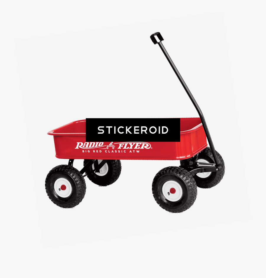 Transparent Little Red Wagon Clipart - Radio Flyer Atw Wagon, Transparent Clipart