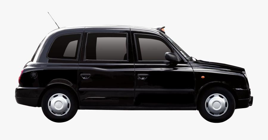 Black Cab Png, Transparent Clipart