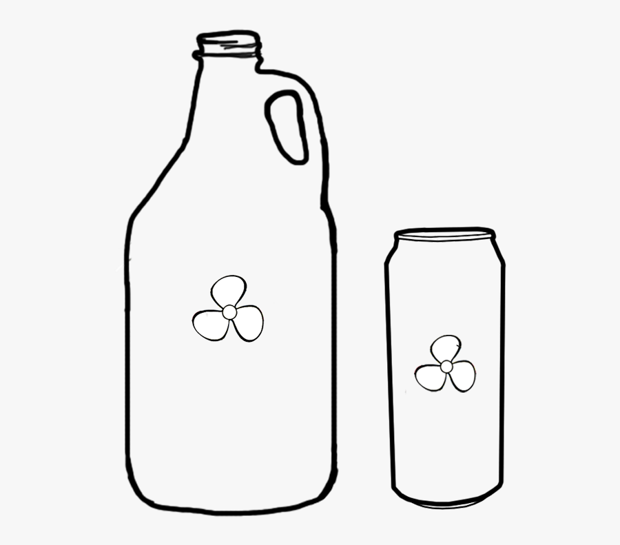 Availgrowler-473ml - Line Art, Transparent Clipart