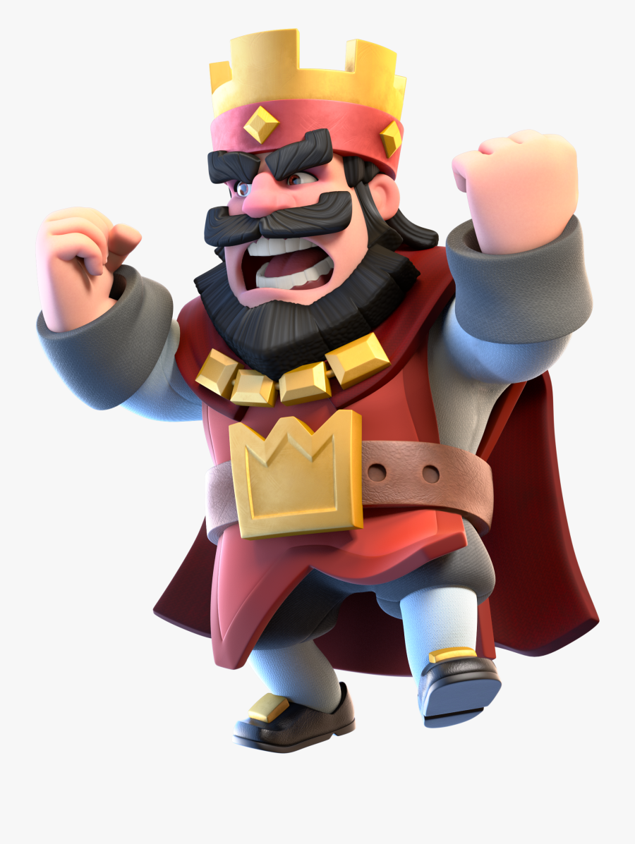 Clash Royale King Png - Clash Royale Png, Transparent Clipart