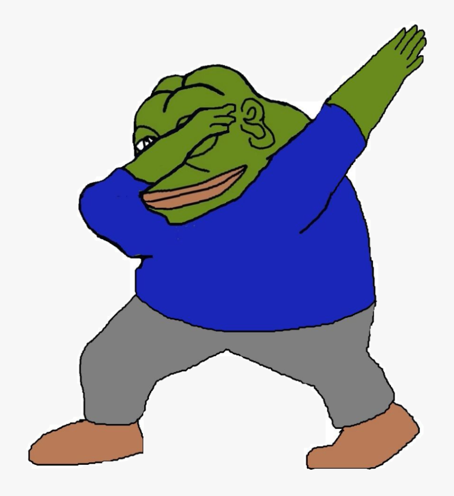 Pepe Dab Png, Transparent Clipart