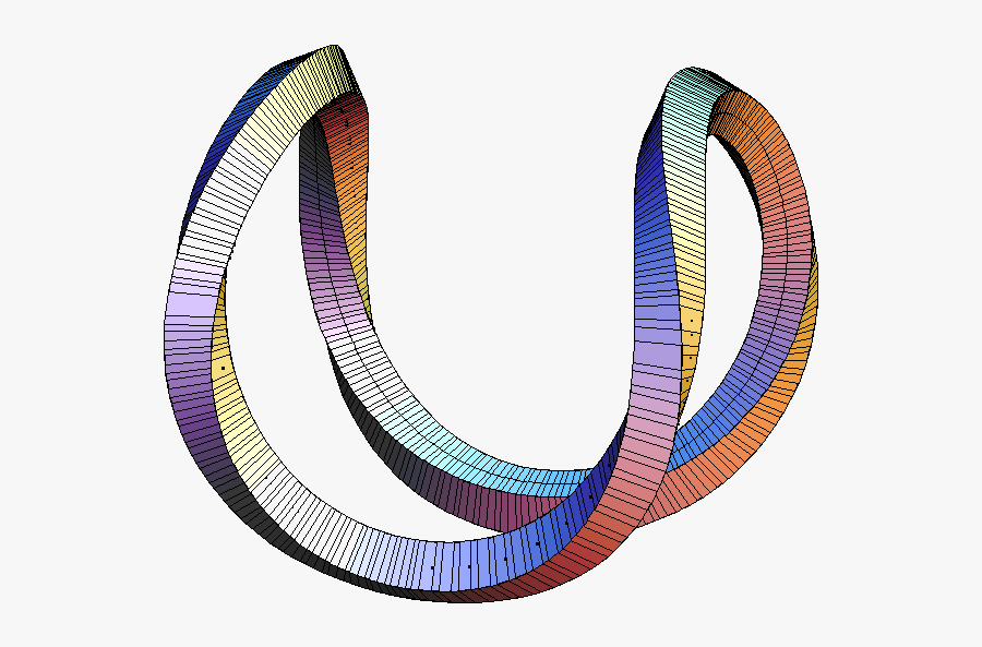 Transparent Circular Border Clipart - 3d Curves, Transparent Clipart