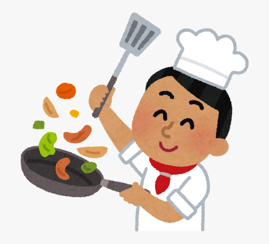 Toshiko Okuzono Chef Cooking French Cuisine - Transparent Chef Png Cartoon, Transparent Clipart