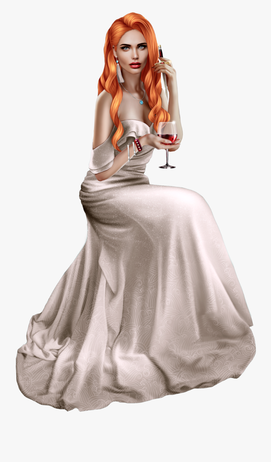 Girl, Transparent Clipart