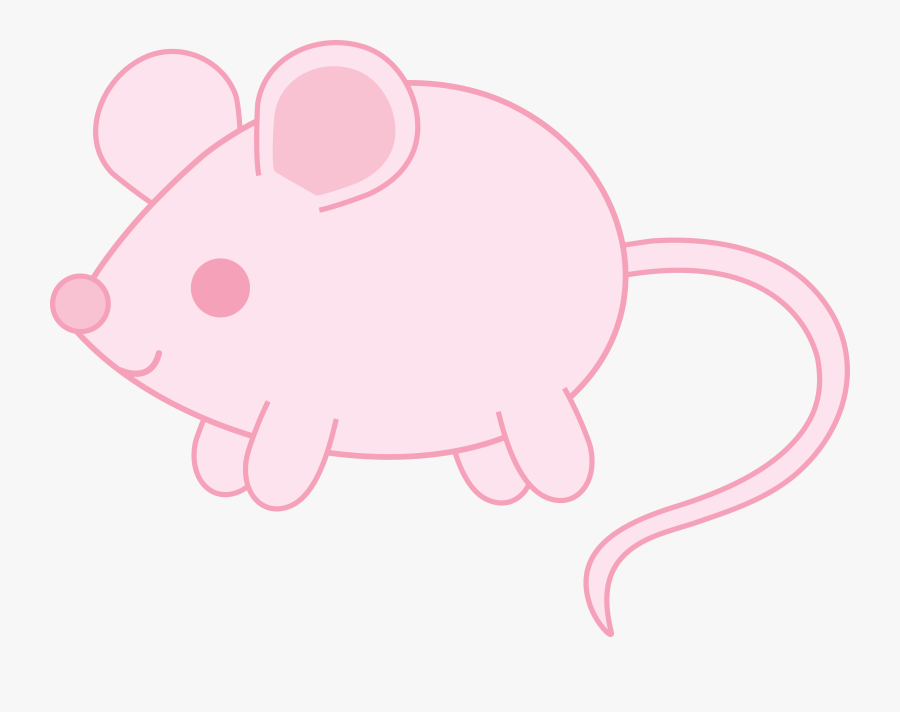 Clip Art Little Mouse Clipart - Mouse Animal Cartoon Cute, Transparent Clipart