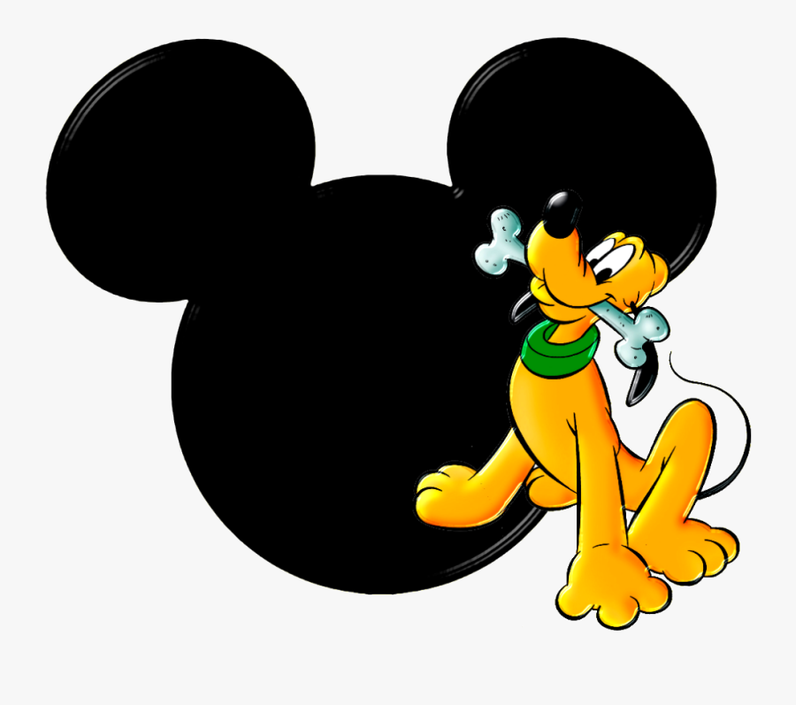 Pluto Mickey Mouse Minnie Mouse Goofy Clip Art - Pluto Dog With Bone, Transparent Clipart