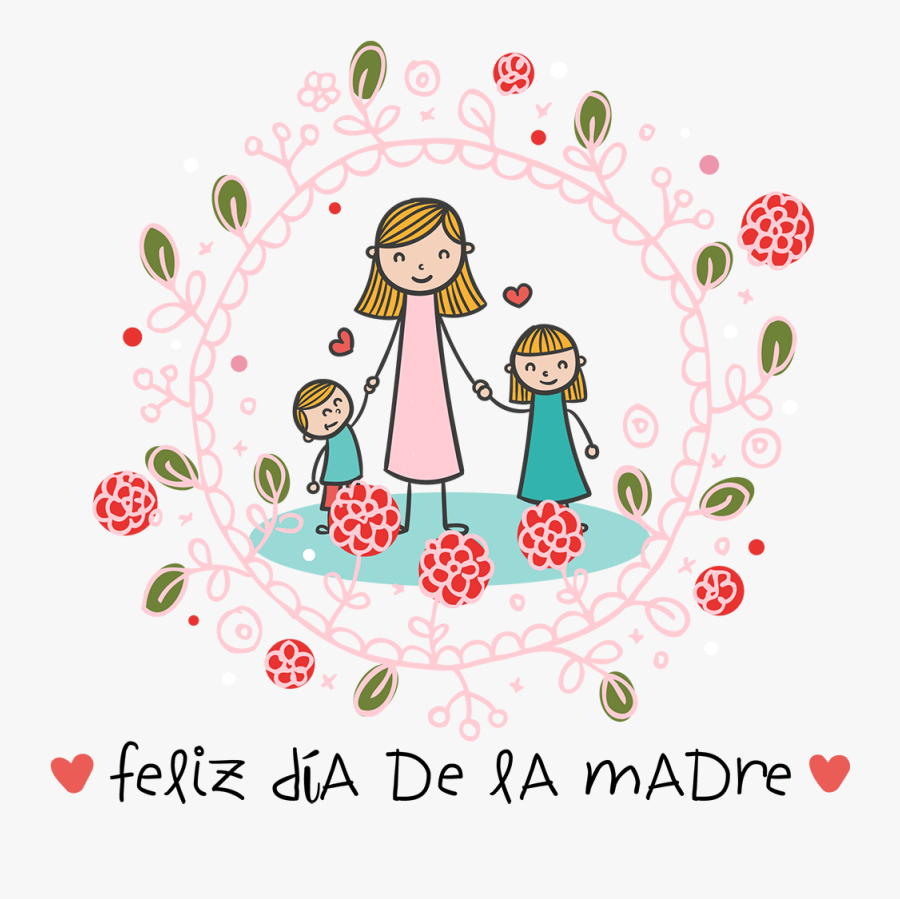 Madre - Anneler Günü, Transparent Clipart