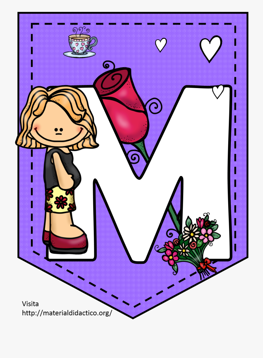 Ffffffffff - Banderines Para Imprimir Dia De La Madre, Transparent Clipart