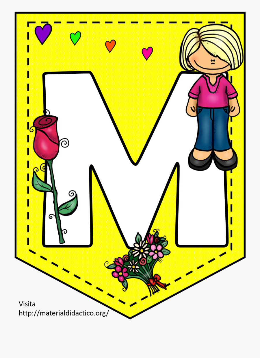 Únete A Nuestra Pagina De Facebook - Banderines Dia De La Madre, Transparent Clipart