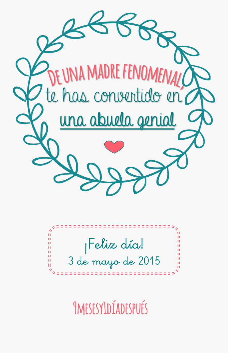 Blog Post - Feliz Dia De La Madre Abuela, Transparent Clipart