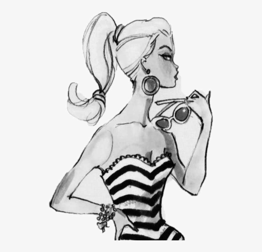 black barbie art
