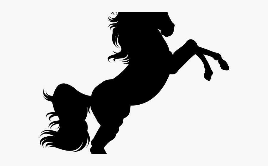 Lion Clipart Shadow - Unicorn Silhouette Free, Transparent Clipart