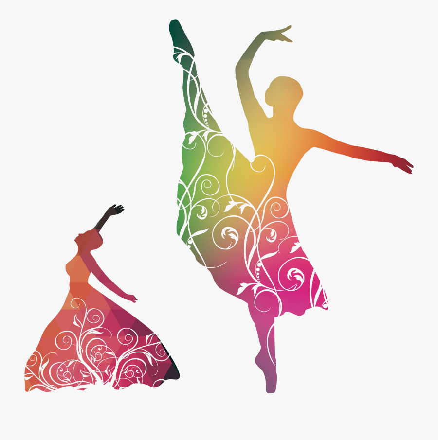 Dance Silhouette Ballet - Dance Banner Design Background Hd, Transparent Clipart