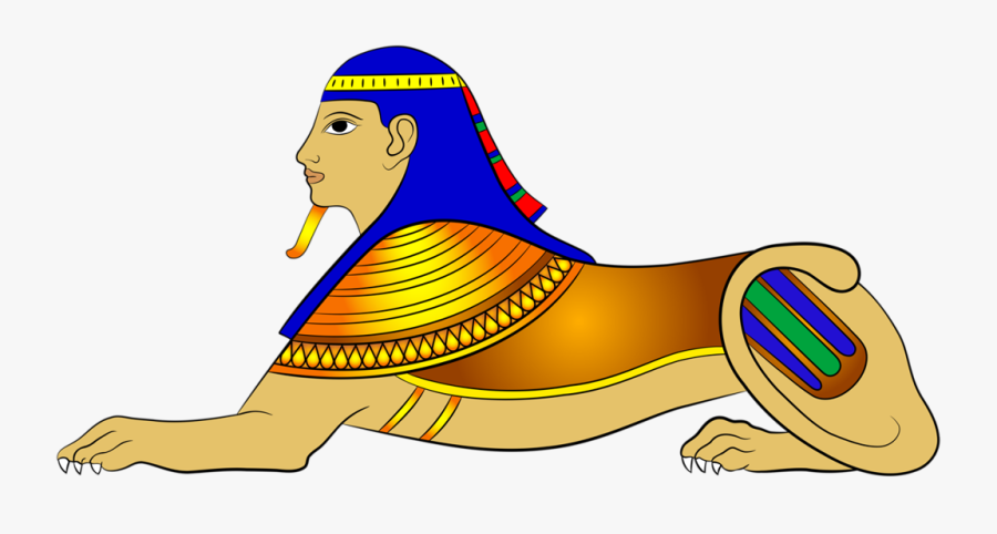 Egyptian Clipart Sphinx - Egyptian Sphinx Clipart, Transparent Clipart