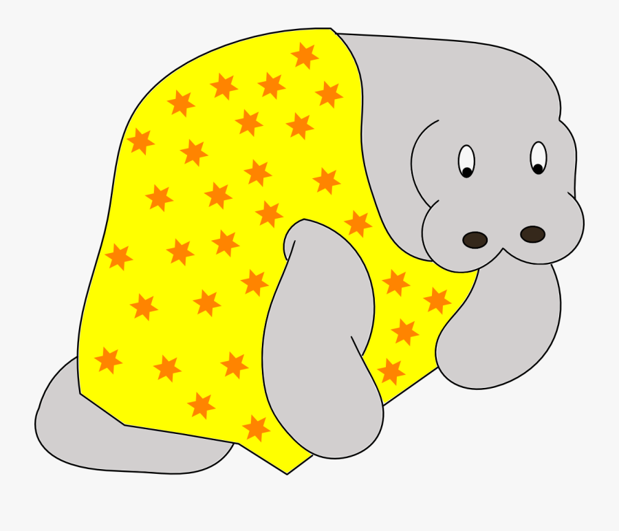 David Misunderstood The Brief For A Picture Of A Manatee - Manatee In A Dress, Transparent Clipart