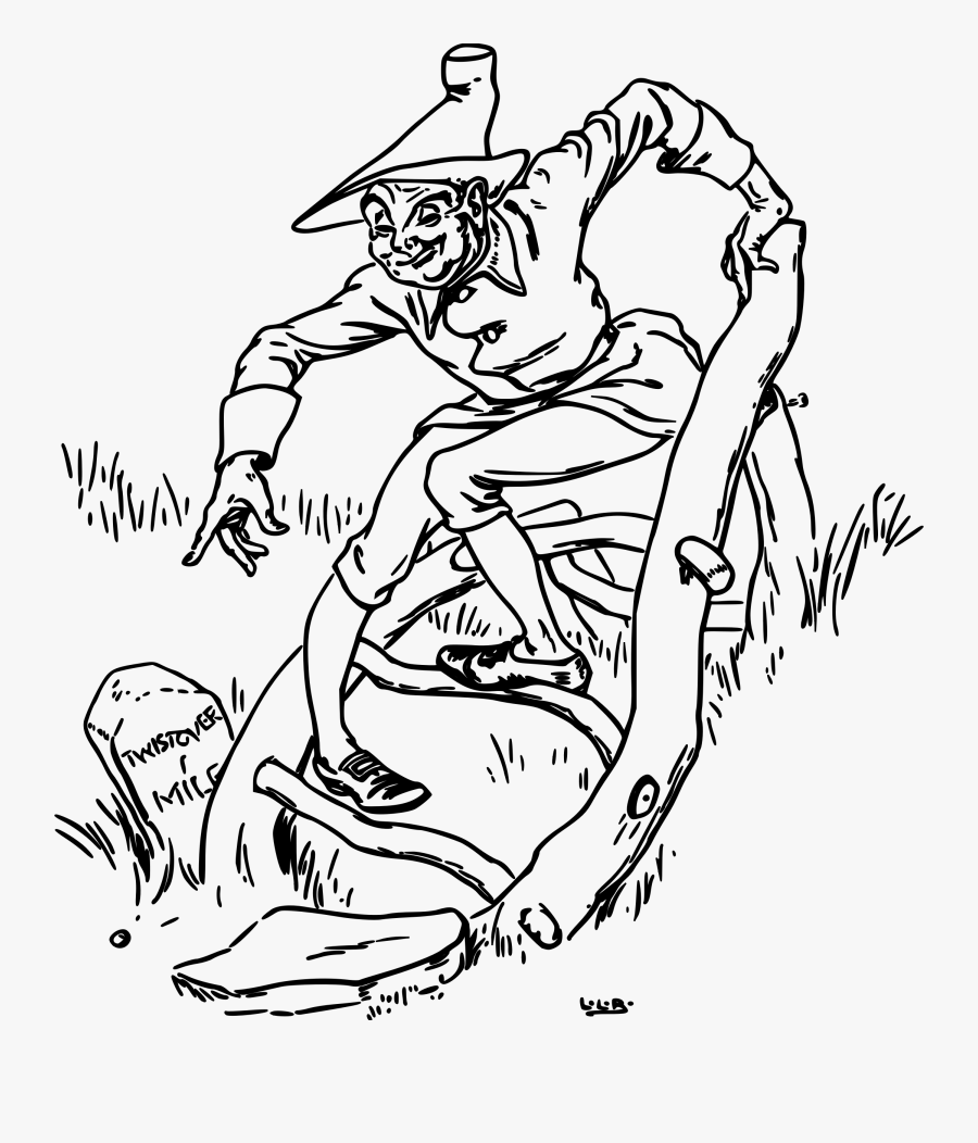 Crooked Man Cartoon, Transparent Clipart