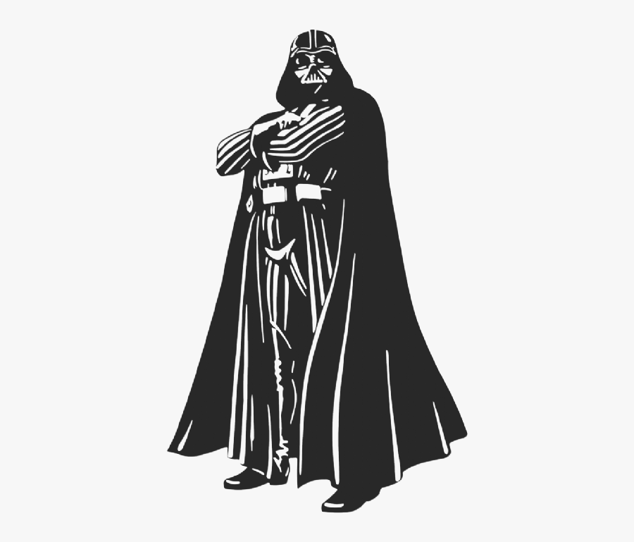 T Shirt Raglan Feminina - Darth Vader Clipart, Transparent Clipart