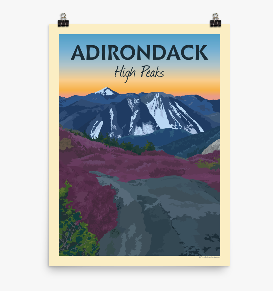 Vintage Poster Gore Pinterest - Adirondacks National Park Poster, Transparent Clipart