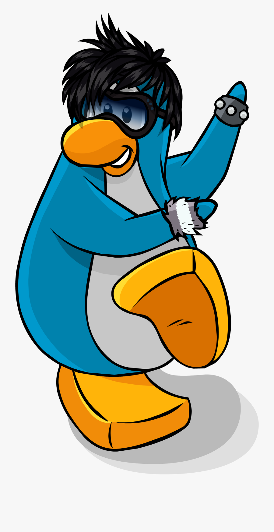 Dance Party Postcard - Club Penguin, Transparent Clipart