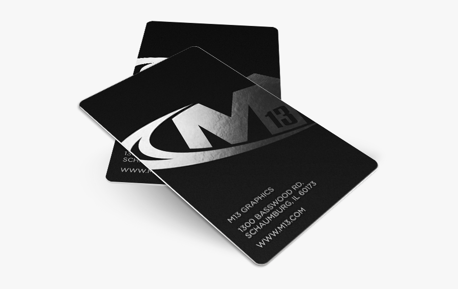 Clip Art Business Cards With Gold Foil - Graphic Design, Transparent Clipart