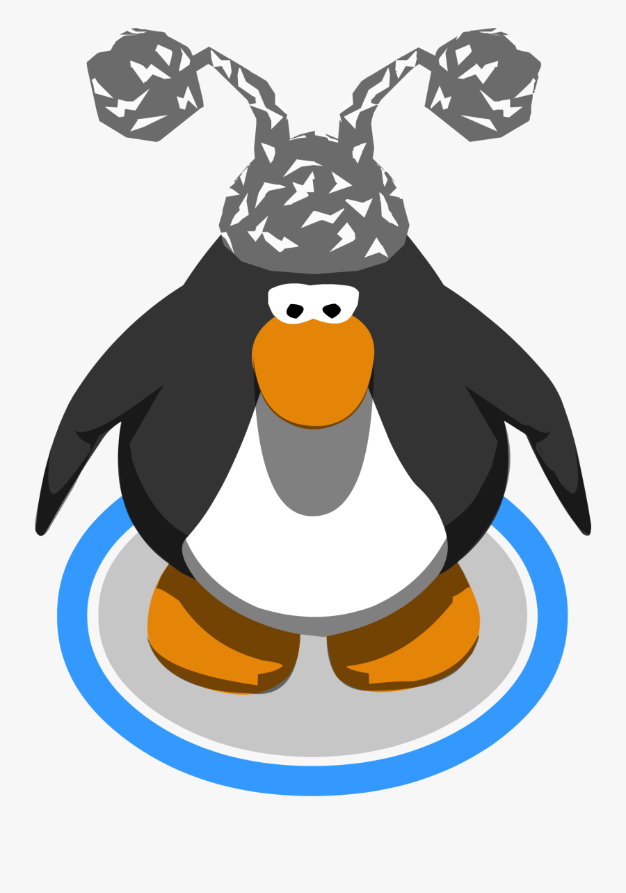 Tin Foil Hat Png - Club Penguin Character In Game, Transparent Clipart
