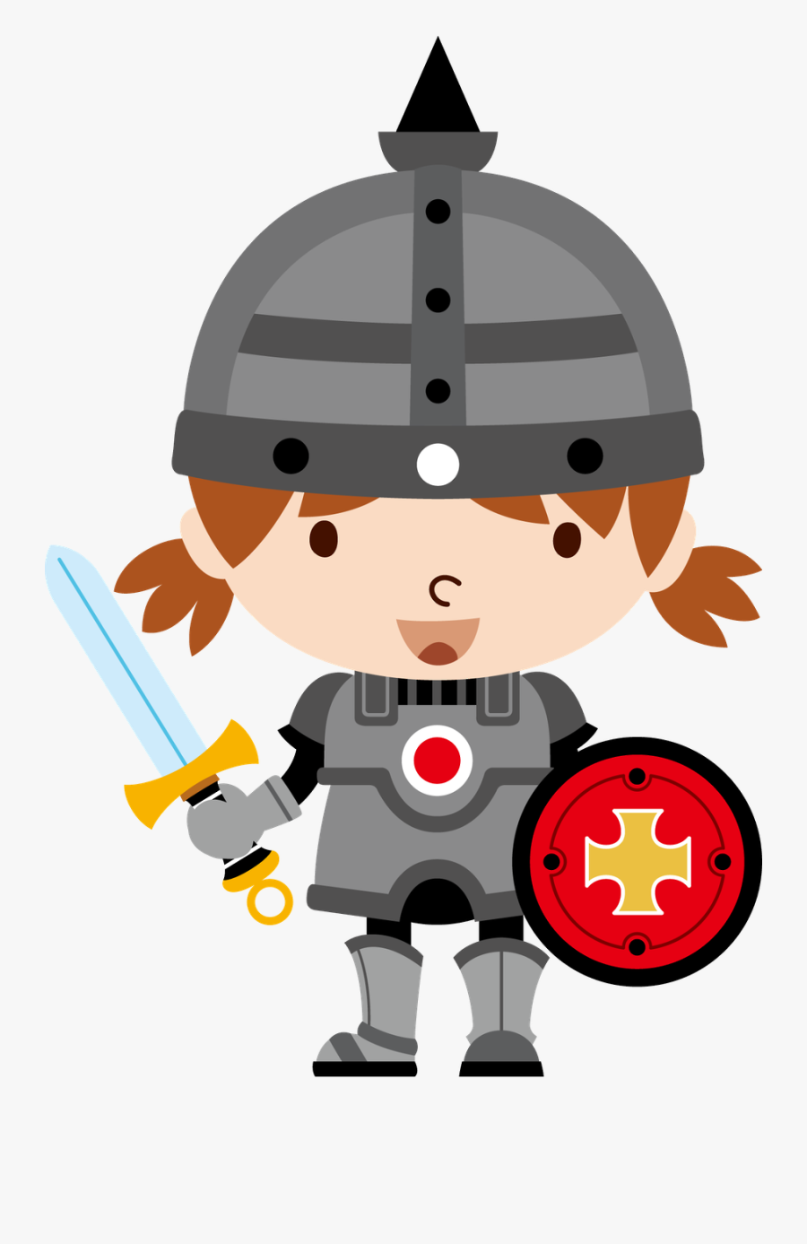 Princesas E Fadas Minus - Caballero Niño Png, Transparent Clipart