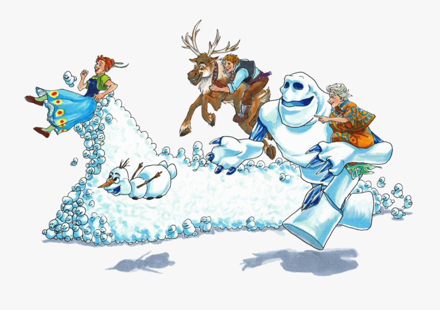 Elsa Anna Olaf Papel - Cartoon, Transparent Clipart