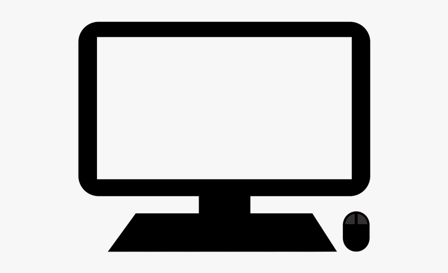 Pc, Equipo, Escritorio, Ordenador Portátil, Del Ratón - Display Device, Transparent Clipart