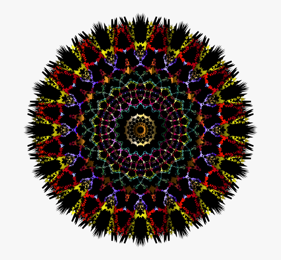 Plant,art,symmetry - Circle Damask, Transparent Clipart