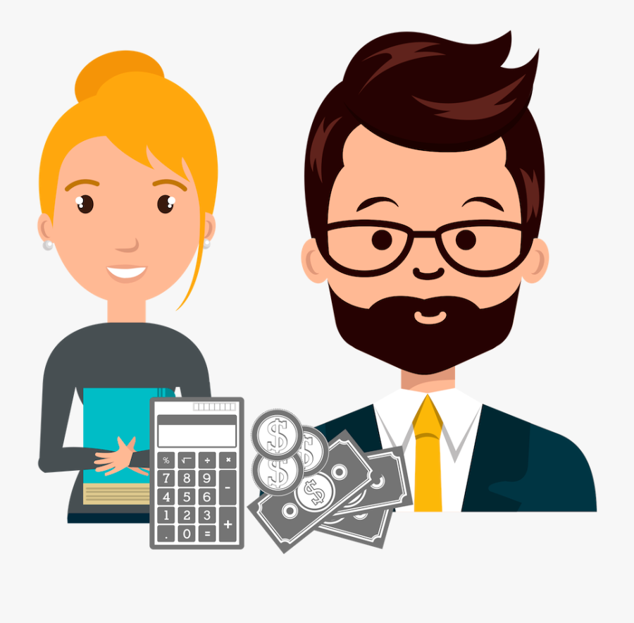 Human Cartoon Image Standing, Transparent Clipart