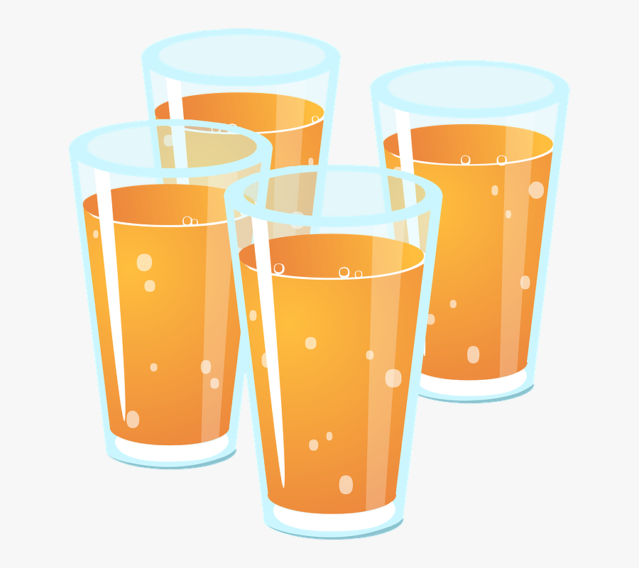Juices Clip Art, Transparent Clipart