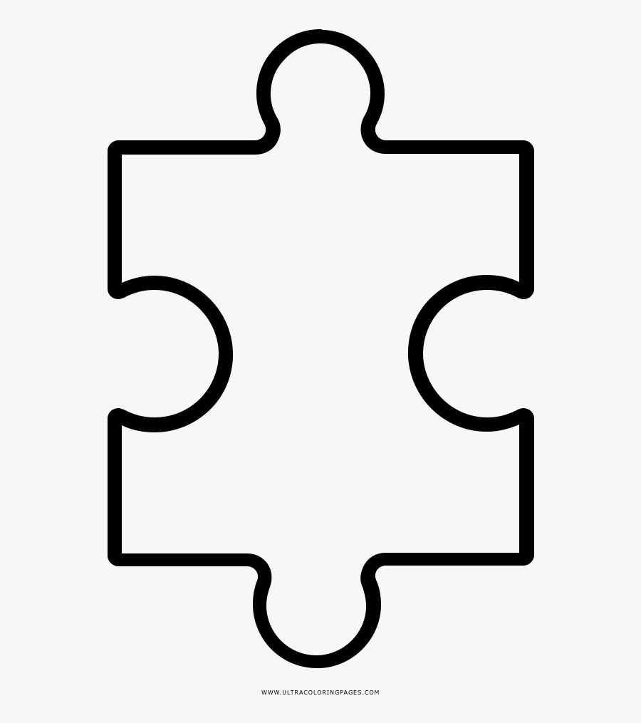 Direct Puzzle Piece Coloring Page Ultra Pages Volamtuoitho, Transparent Clipart
