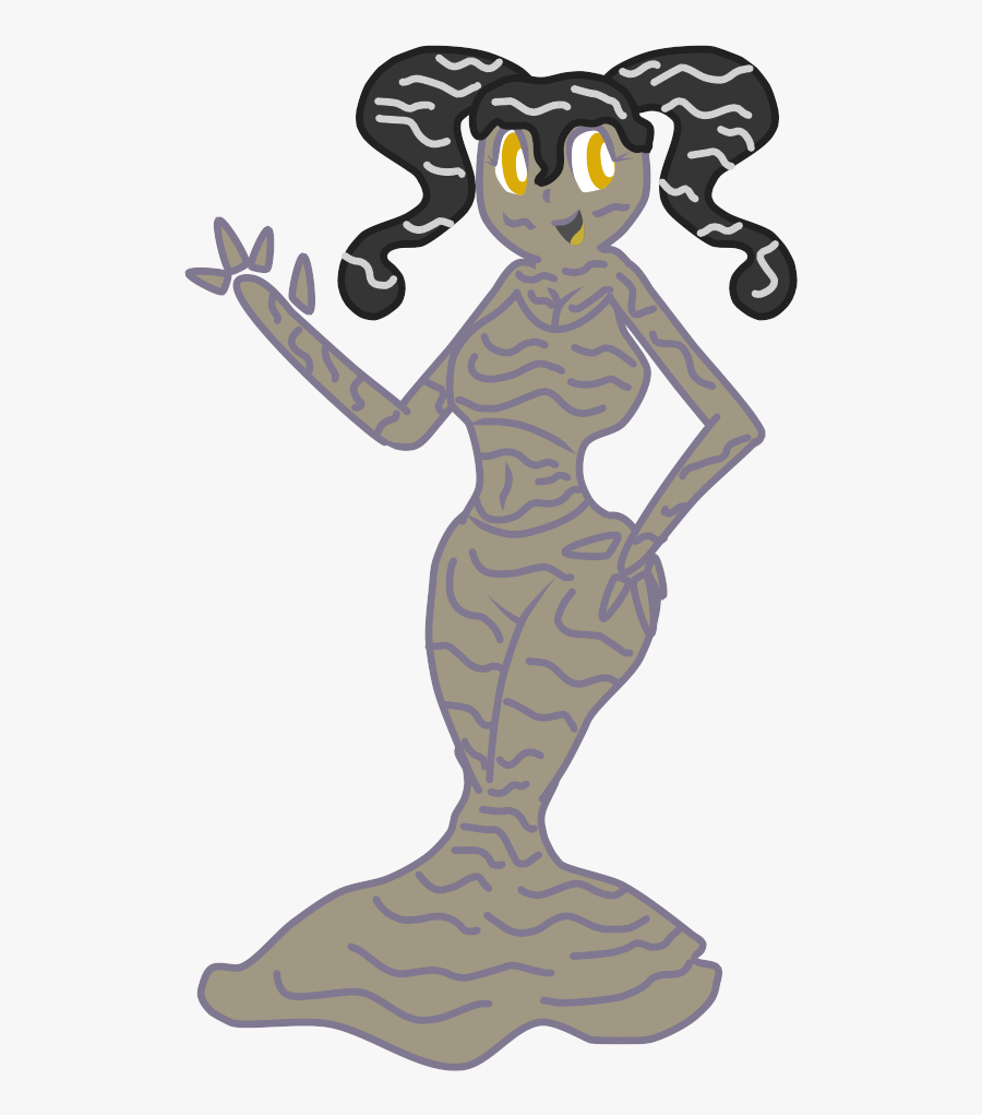 My New Original Character Miss Mudtress Mimi Muckymud - Cartoon, Transparent Clipart
