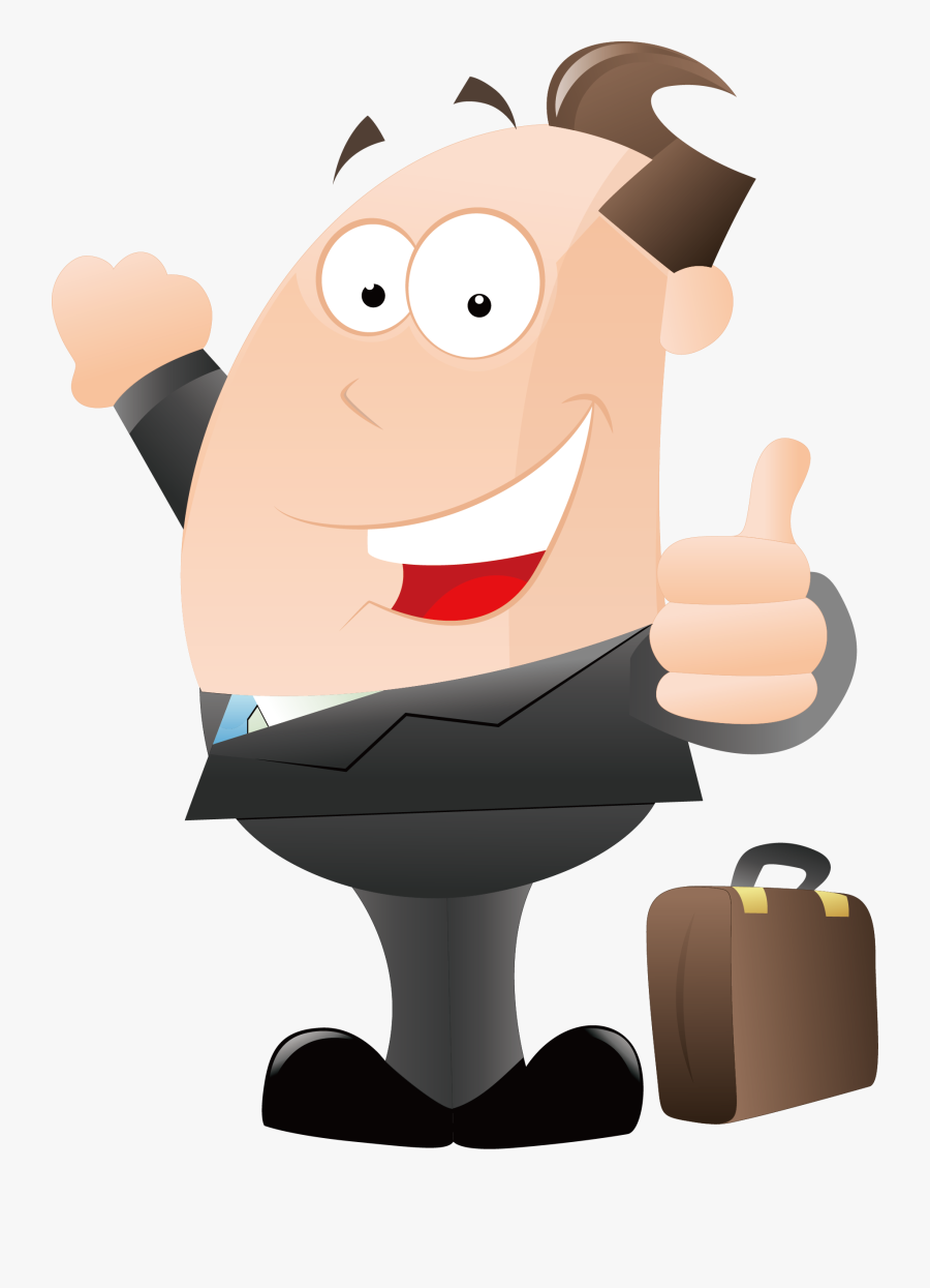 Businessperson Drawing Cartoon Photography - Transparent Proud Clipart Png, Transparent Clipart