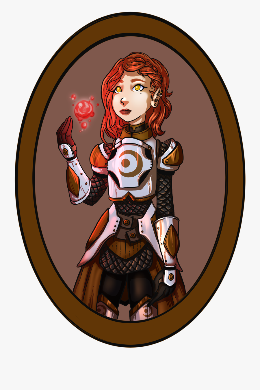 I Wanted To Draw A Pretty, Magical, Knight Clipart - Illustration, Transparent Clipart